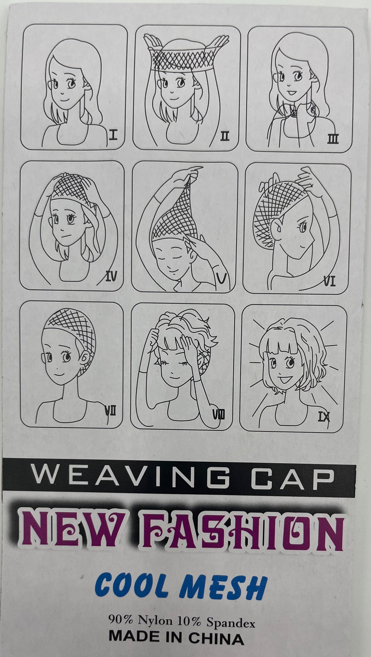 Wig Cap Résille