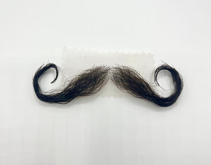 Moustache naturel « English » longue