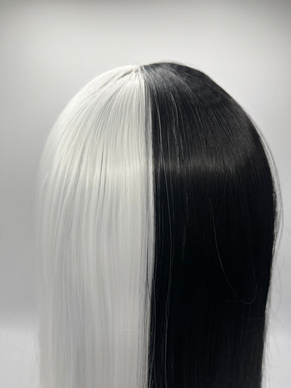 Perruque Lisse - CRUELLA 