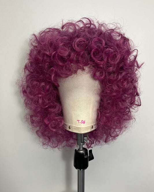 Perruque Curly- PINK
