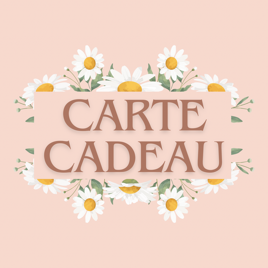 Carte cadeaux 🌼