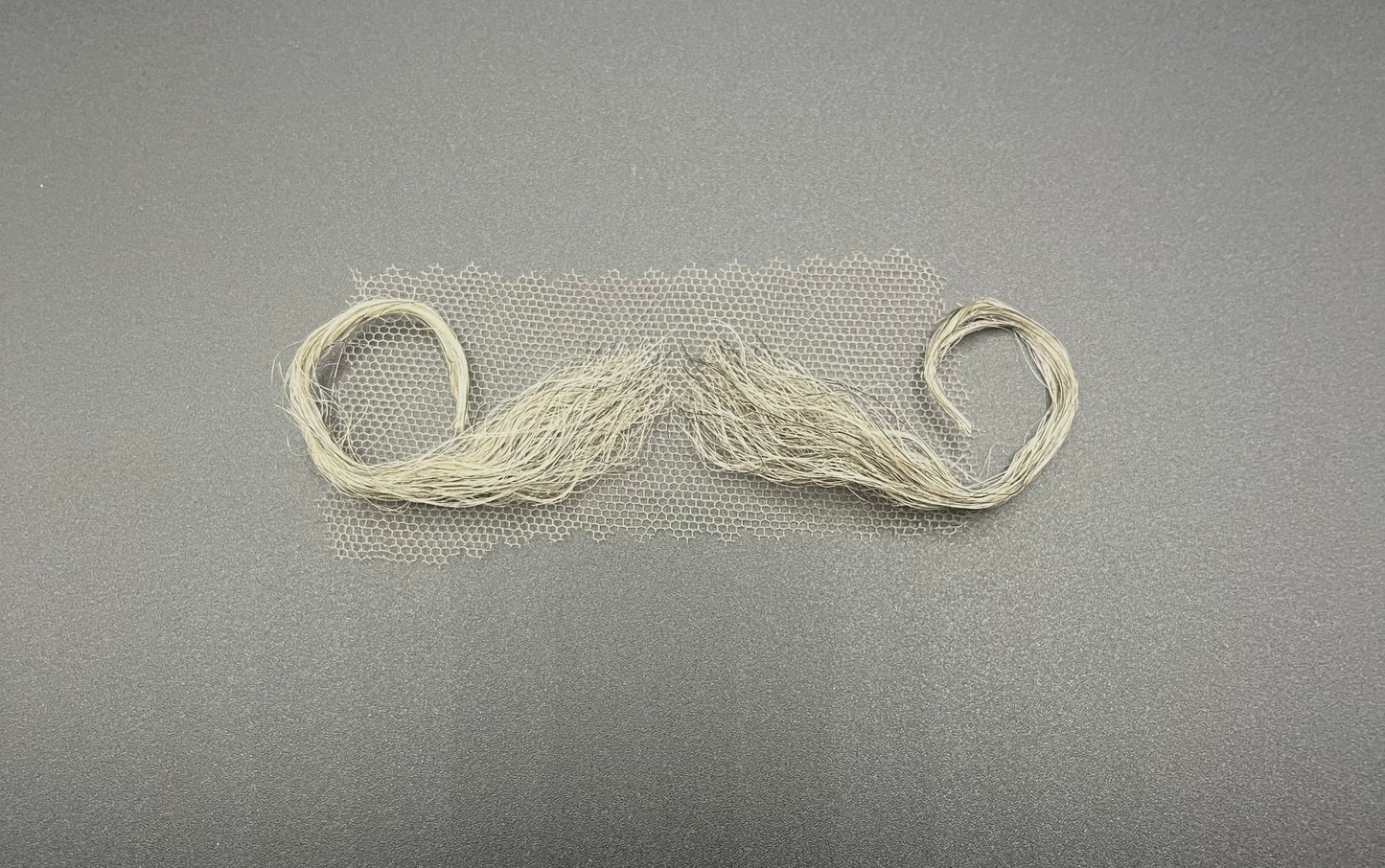 Moustache naturel « English » longue
