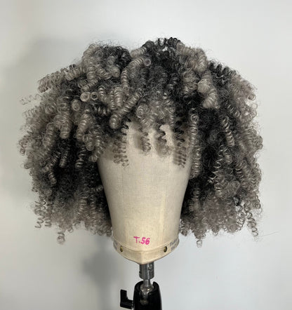 Perruque frisé - GREY 