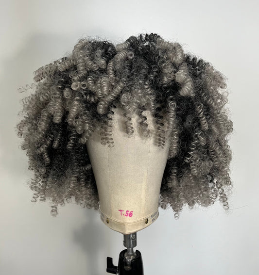 Perruque frisé - GREY 