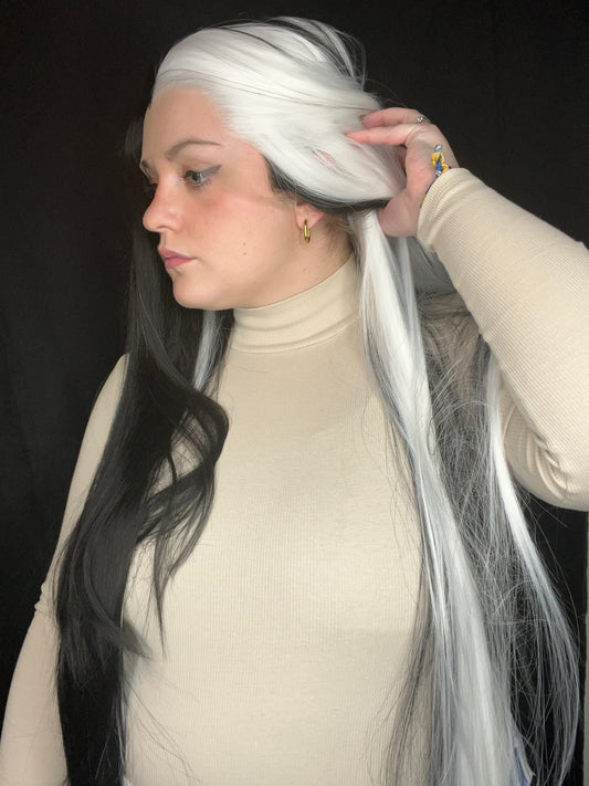 Perruque Lisse - CRUELLA 